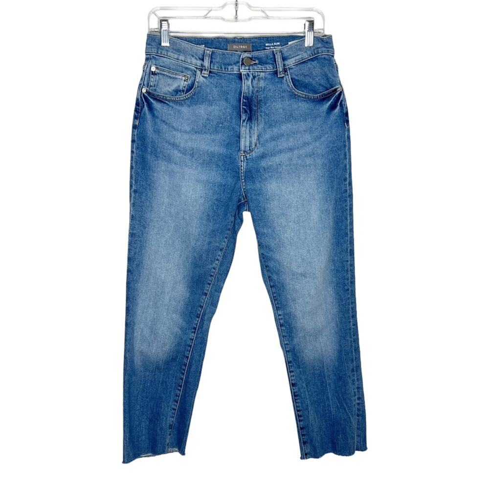 DL1961 / Bella Slim high rise vintage canal medium wash jeans / 29